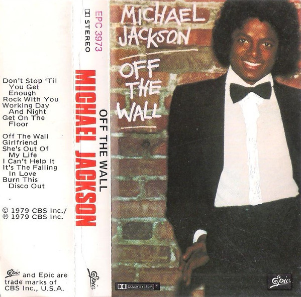 Michael Jackson – Off The Wall (1979, Clear, Dolby B, Cassette