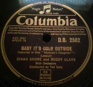Dinah Shore - Baby It's Cold Outside / My One And Only Highland Fling album cover