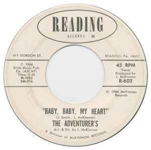 The Adventurer'S – Baby, Baby, My Heart / Lover Doll (1966, Vinyl) - Discogs