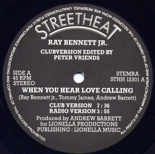 last ned album Ray Bennett Jr - When You Hear Love Calling