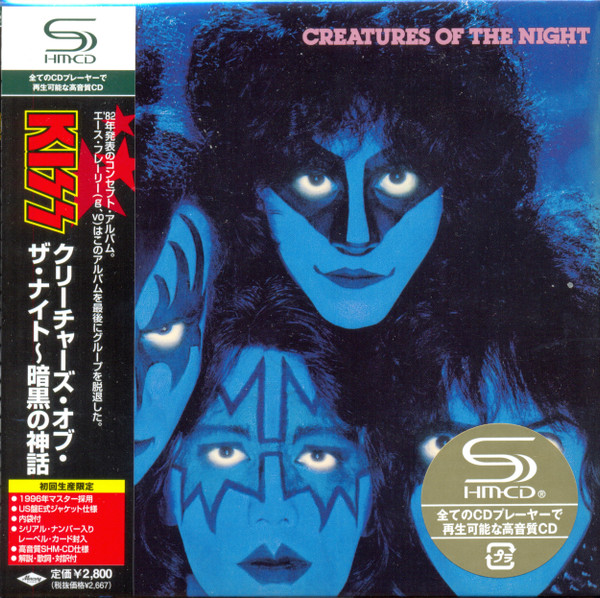 Kiss – Creatures Of The Night - 暗黒の神話 (2008, SHM-CD, Mini-LP 