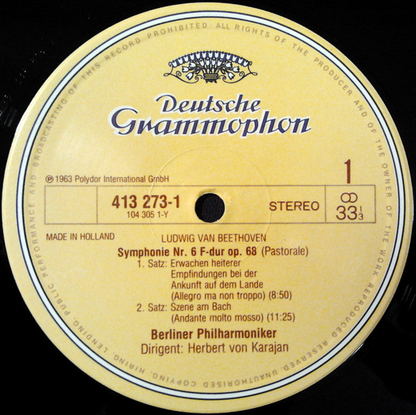 télécharger l'album Ludwig van Beethoven, Berliner Philharmoniker, Herbert von Karajan - Pastorale