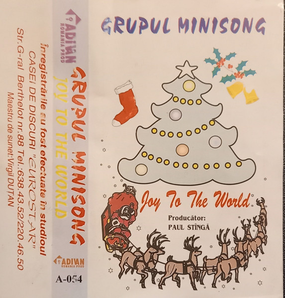 Strictly bolt Compress Grupul Minisong – Joy To The World (1996, Cassette) - Discogs