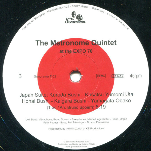 lataa albumi The Metronome Quintet - The Metronome Quintet At The Expo 70
