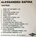 Cover of Safina, 2001, CDr