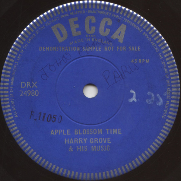 Album herunterladen Harry Grove & His Music - Apple Blossom Time