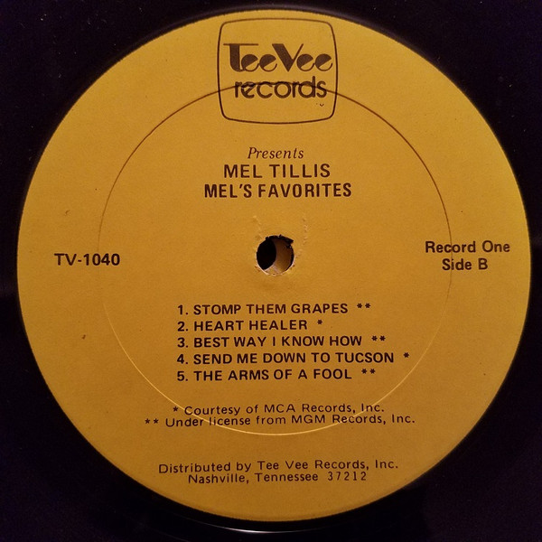 last ned album Mel Tillis - Mels Favorites