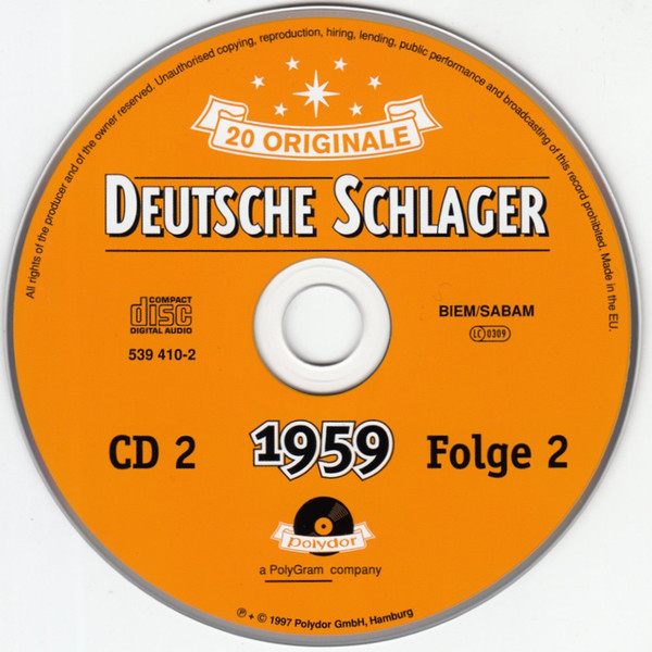 baixar álbum Various - Deutsche Schlager 1959 1960