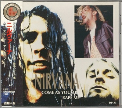 Nirvana – Come As You Are Rape Me (1995, CD) - Discogs