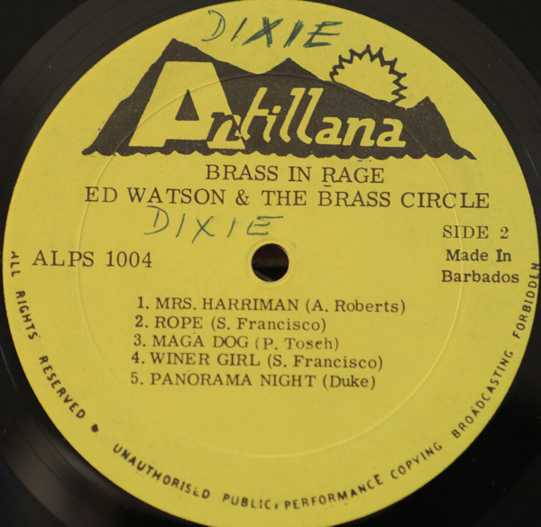 Album herunterladen Ed Watson And The Brass Circle - Brass In Rage
