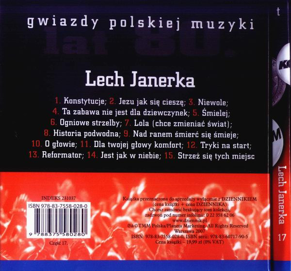 baixar álbum Lech Janerka - Gwiazdy Polskiej Muzyki Lat 80 Lech Janerka