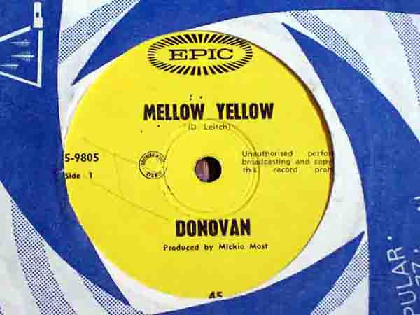 Donovan – Mellow Yellow (1966, Vinyl) - Discogs
