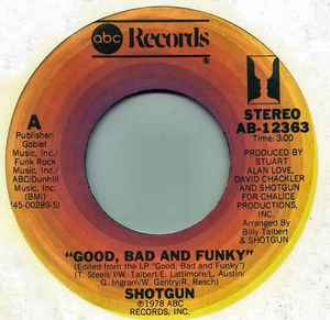 Shotgun (2) - Good, Bad And Funky album cover
