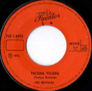 Los Bestiales - Paloma Viajera / La Mula Baya album cover
