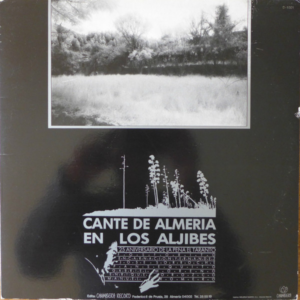 lataa albumi Download Various - Cante De Almería En Los Aljibes album