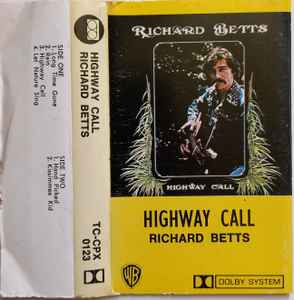 Dickey Betts - Highway Call album cover