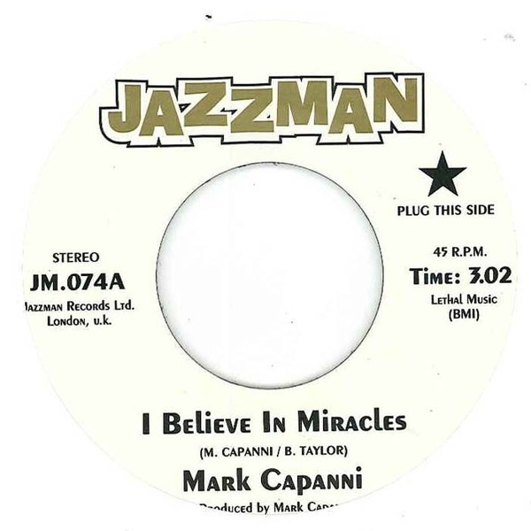 Mark Capanni – I Believe In Miracles (1974, Vinyl) - Discogs