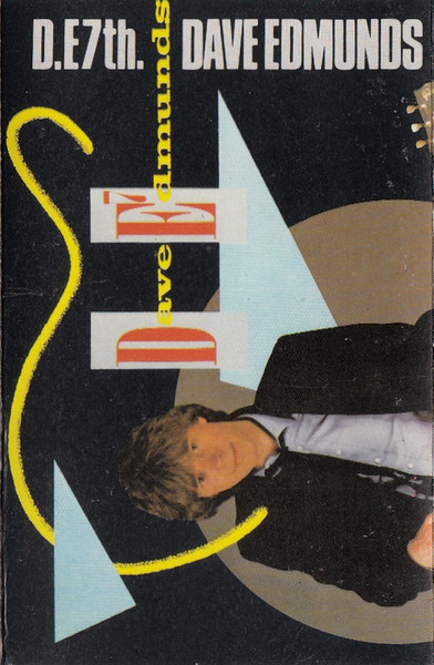 1982 Dave Edmunds D.E 7 Rare Promotional Button