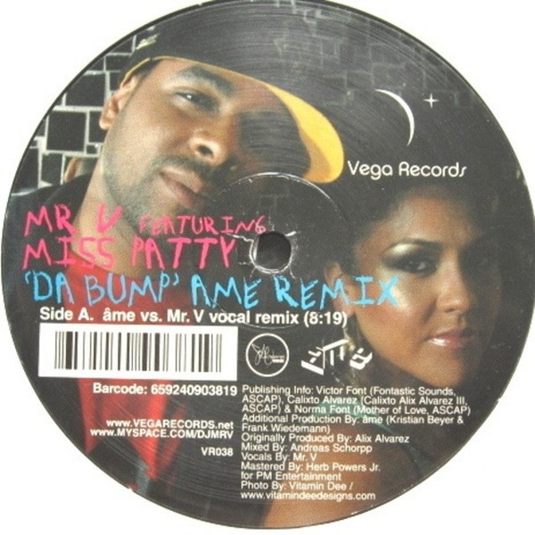 Mr. V – Da Bump (Remixes) (2007, Vinyl) - Discogs