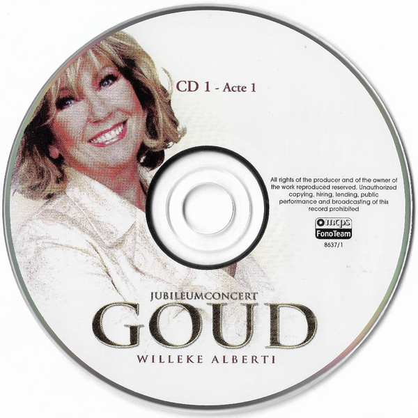 last ned album Willeke Alberti - Jubileumconcert Goud Live In Carré