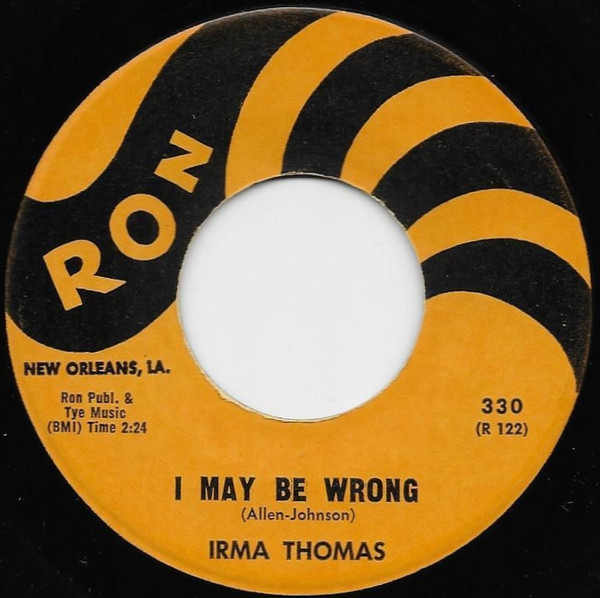 lataa albumi Irma Thomas - A Good Man I May Be Wrong