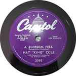 Cover of A Blossom Fell, 1955-04-11, Shellac