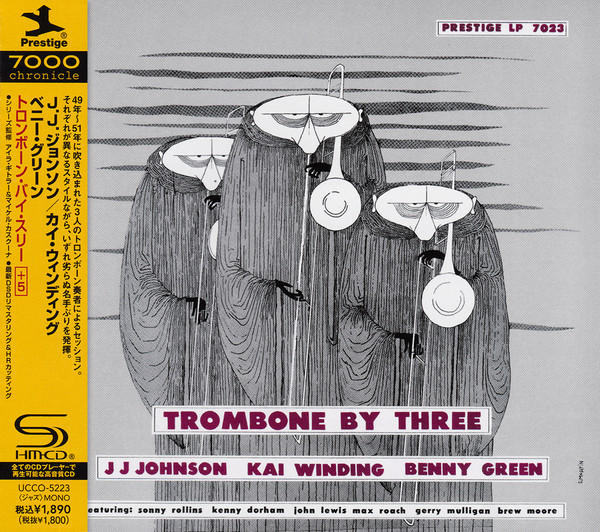 J.J. Johnson / Kai Winding / Benny Green - Trombone By Three 