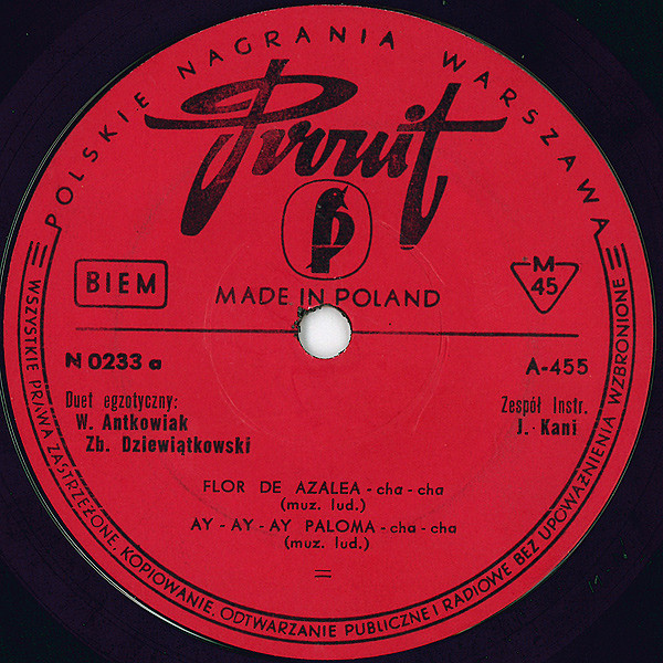 Duet Egzotyczny – Flor De Azalea (Red Label, Vinyl) - Discogs