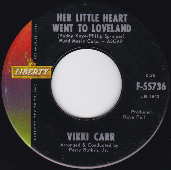 descargar álbum Vikki Carr - Forget You Her Little Heart Went To Loveland