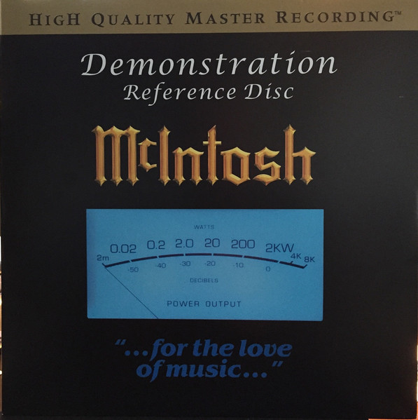 Various - McIntosh Demonstration Reference Disc | Releases | Discogs