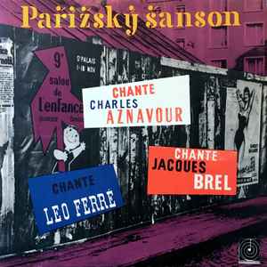 Charles Aznavour - Pařížský Šanson album cover