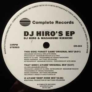 DJ Hiro & Masabumi Kikuchi – DJ Hiro's EP (Vinyl) - Discogs