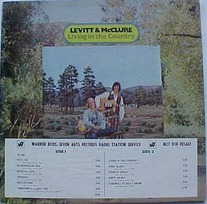 Levitt & McClure – Living In The Country (2010, Paper Sleeve, CD