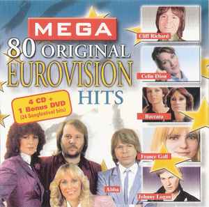 Various - Mega 80 Original Eurovision Hits album cover