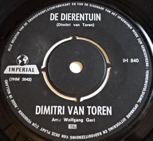 descargar álbum Dimitri Van Toren - De Dierentuin Elektrische Clown