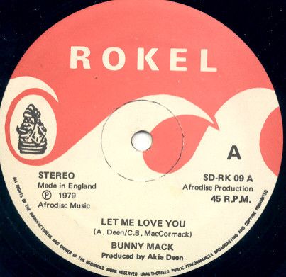 Bunny Mack – Let Me Love You / Love You Forever (1979, Vinyl