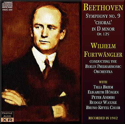 lataa albumi Beethoven, Wilhelm Furtwängler, Berlin Philharmonic Orchestra, Tilla Briem, Elisabeth Höngen, Peter Anders , Rudolf Watzke, Bruno Kittel Choir - Symphony No 9 Choral In D Minor Op 125