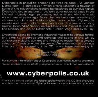 lataa albumi Various - Cyberpolis A Darker Dancefloor Vol 1