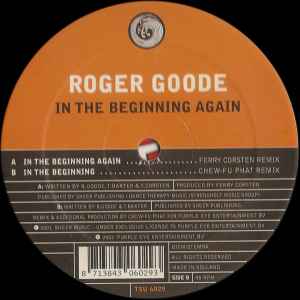 Portada de album Roger Goode - In The Beginning Again