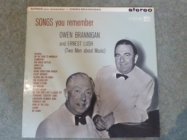 télécharger l'album Owen Brannigan and Ernest Lush - Songs You Remember