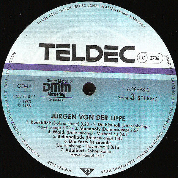 last ned album Jürgen Von Der Lippe - Teuflisch Gut