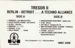 Cover of Tresor II - Berlin & Detroit - A Techno Alliance, 1993, Cassette