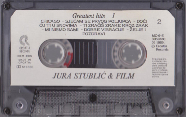 last ned album Jura Stublić & Film - Greatest Hits 1