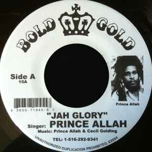 Prince Alla - Jah Glory album cover