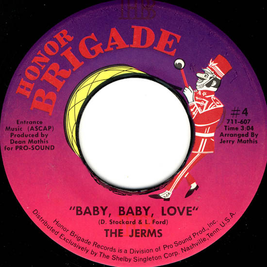 lataa albumi The Jerms - Nobody Baby Baby Love
