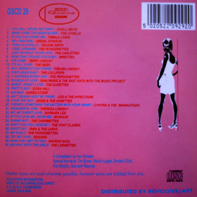 last ned album Various - Way With The Girls 30 Female Soul Rarities From The 60s