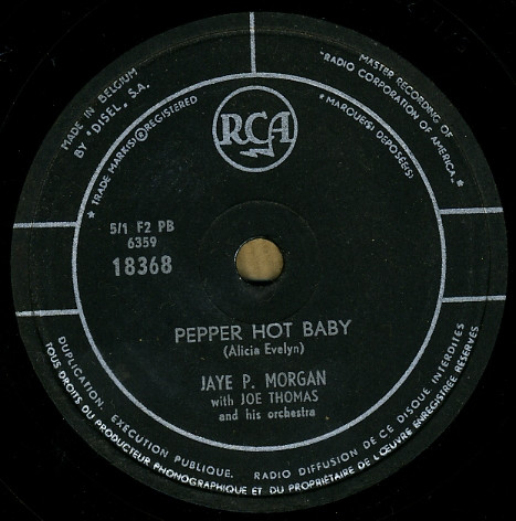 lataa albumi Jaye P Morgan - Pepper Hot Baby Get Up Get Up