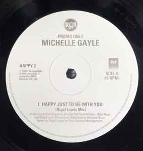 Michelle Gayle Happy Just To Be With You 1995 Vinyl Discogs