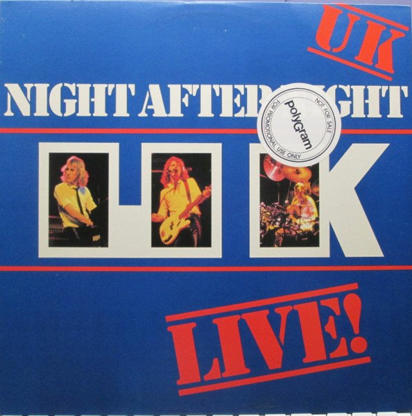 UK – Night After Night (1979, Vinyl) - Discogs