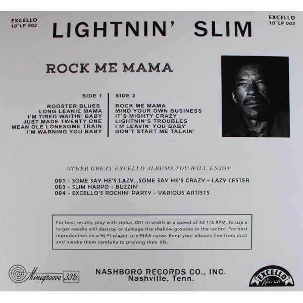 descargar álbum Lightnin' Slim - Rock Me Mama